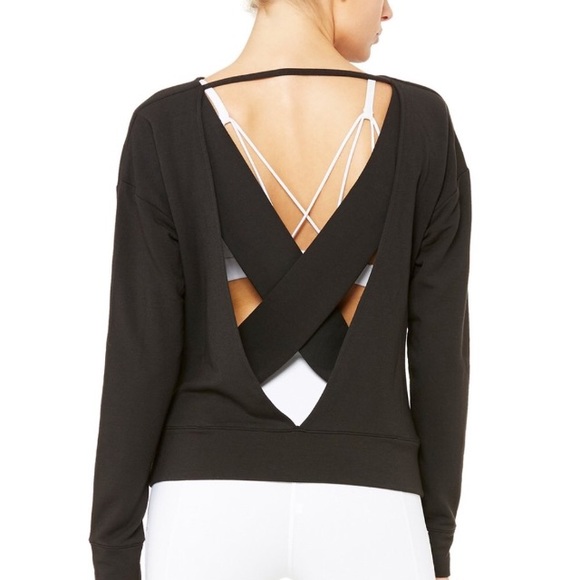 ALO Yoga Tops - ALO uplift long sleeve yoga top